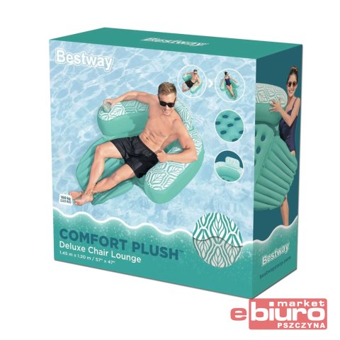 FOTEL DMUCHANY 145X120CM 43719 BESTWAY