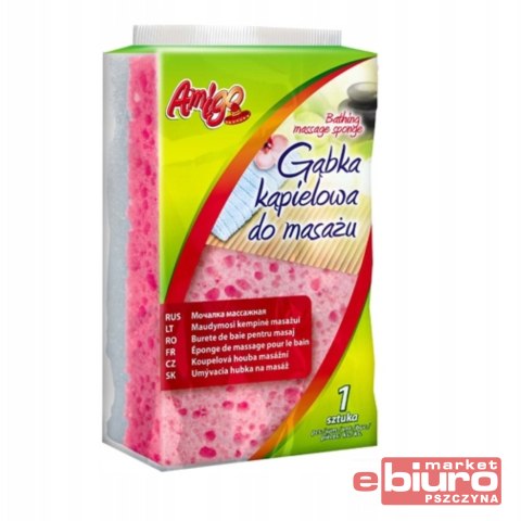 GĄBKA KĄPIELOWA DO MASAŻY AMIGO