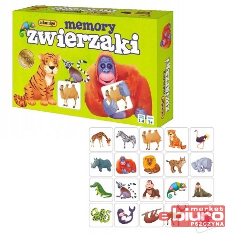 GRA MEMORY MINI ZWIERZAKI ADAMIGO