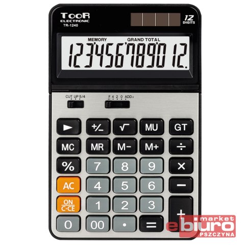 KALKULATOR BIUROWY TOOR TR-1240 12-POZYCYJNY