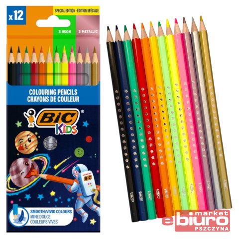 KREDKI DREWNIANE ECO SMOOTH 12