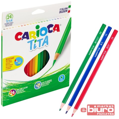 KREDKI OŁÓWKOWE 24 KOL TITA 170-2327