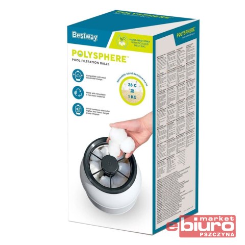 KULKI FILTRUJĄCE DO POMP PIASKOWYCH 58475 BESTWAY