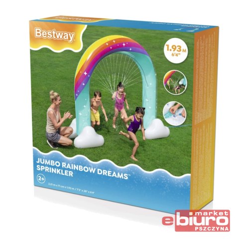KURTYNA WODNA DMUCHANA TĘCZA 52732 BESTWAY