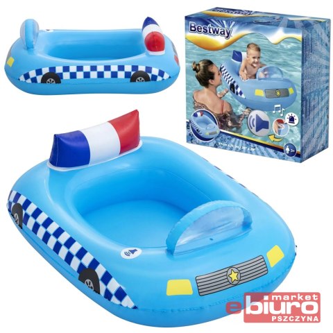 ŁÓDKA DLA DZIECI POLICJA Z DŹWIĘKIEM 34153 BESTWAY