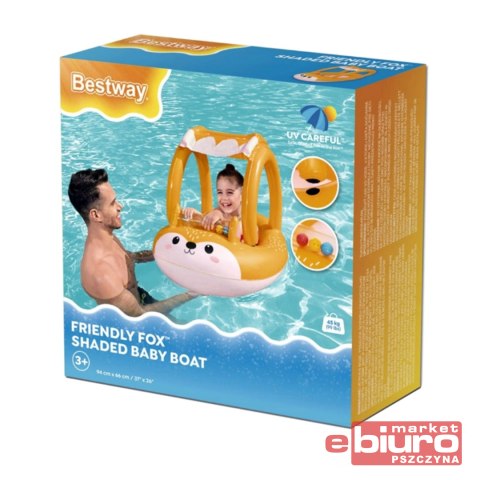 ŁÓDKA DLA DZIECI Z DASZKIEM 34168 BESTWAY