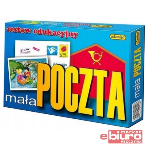 GRA PLANSZOWA EDUKACYJNA MAŁA POCZTA II ADAMIGO