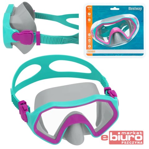 MASKA DO NURKOWANIA RÓŻOW-TURKUS 22049 BESTWAY