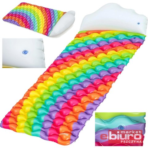 MATA PŁYWAJĄCA TĘCZOWA 216X80CM 44107 BESTWAY