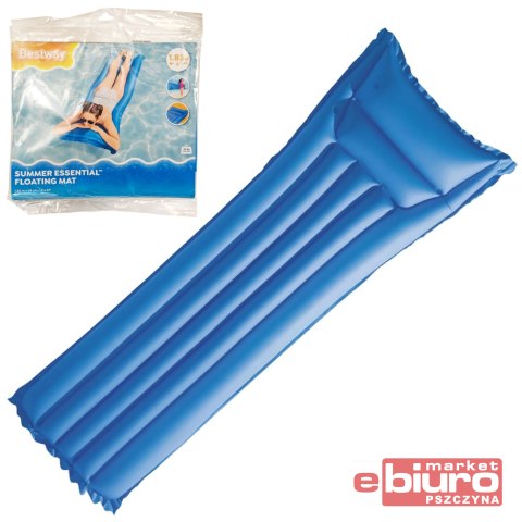 MATERAC DMUCHANY PLAŻOWY NIEBIESKI183X69CM 44007