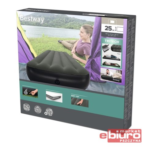 MATERAC DMUCHANY WELUR JEDNOOSOBOWY 6713K BESTWAY