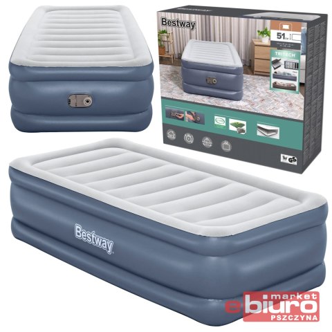 MATERAC DMUCHANY Z WBUDOWANĄ POMPKĄ 6713G BESTWA