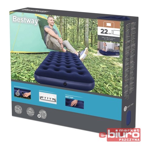 MATERAC FLOKOWANY 188X99X22CM 67001 BESTWAY