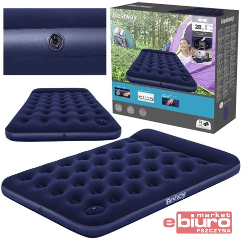 MATERAC FLOKOWANY 191X137X28CM 67225 BESTWAY