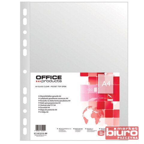 OBWOLUTA GROSZKOWA OFFICE PRODUCTS A4 A'100 40UM
