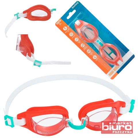 OKULARKI DO PŁYWANIA CZERWONE 21049 BESTWAY