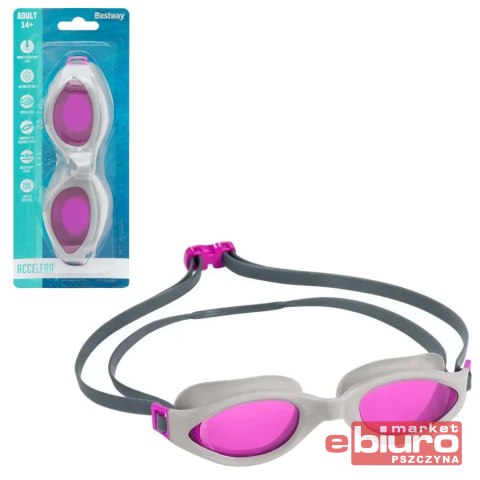OKULARKI DO PŁYWANIA 21077 SZARE BESTWAY