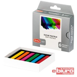 PASTELE SUCHE 6 KOLORÓW TO-580 TOMA