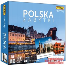 GRA PAMIĘCIOWA MEMORY POLSKA ZABYTKI ADAMIGO
