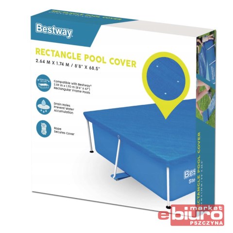 PRZYKRYCIE BASENU 259X170CM 58105 BESTWAY