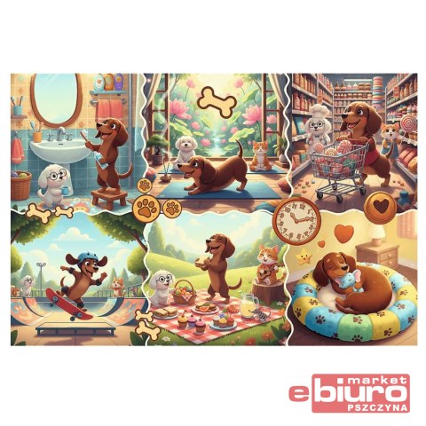 PUZZLE 100 DŁUGI DZIEŃ JAMNIKA 16567 TREFL