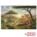 PUZZLE 100 INSPIRED BY NATURE GEPARDY TREFLIKI TRE