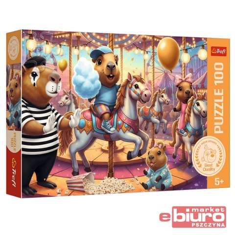 PUZZLE 100 KAPIBARY NA WAKACJACH 16566 TREFL