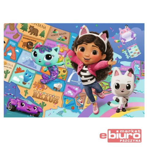 PUZZLE 100 PRZYJAŹŃ W KOCIM DOMKU 16515 TREFL