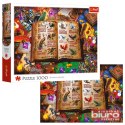 PUZZLE 1000 ATLAS FANTASTYCZNYCH PTAKÓW 10980 TREF