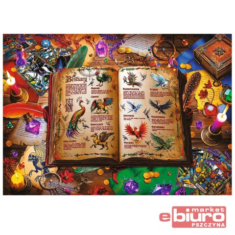 PUZZLE 1000 ATLAS FANTASTYCZNYCH PTAKÓW 10980 TREF