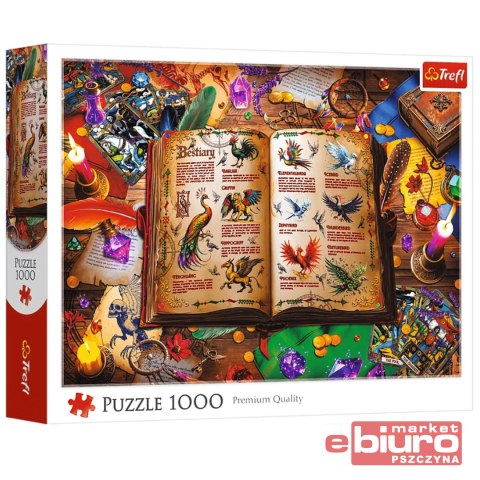 PUZZLE 1000 ATLAS FANTASTYCZNYCH PTAKÓW 10980 TREF