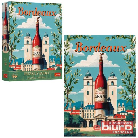 PUZZLE 1000 BORDEAUX FRANCJA 12135 TREFL