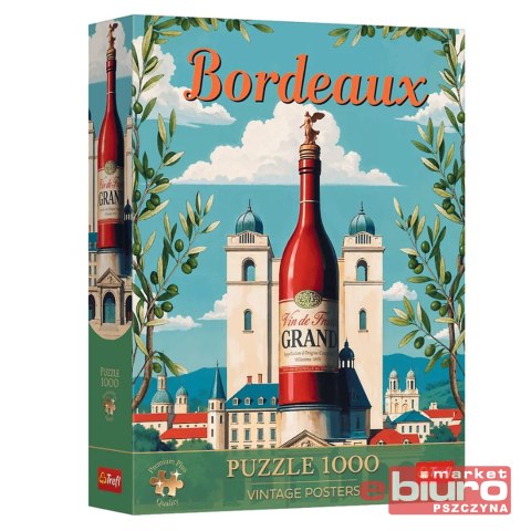 PUZZLE 1000 BORDEAUX FRANCJA 12135 TREFL