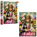 PUZZLE 1000 DZIEWCZYNKA Z KOTAMI 10976 TREFL