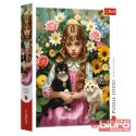 PUZZLE 1000 DZIEWCZYNKA Z KOTAMI 10976 TREFL
