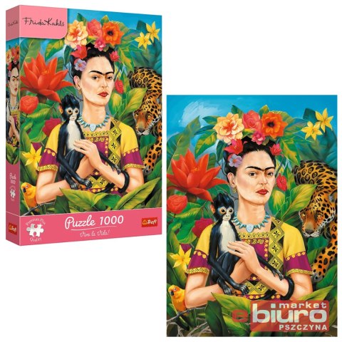 PUZZLE 1000 FIDA KAHLO PORTRET W DŻUNGLI 12094