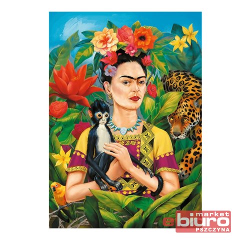 PUZZLE 1000 FIDA KAHLO PORTRET W DŻUNGLI 12094