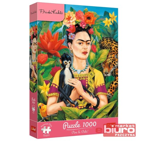 PUZZLE 1000 FIDA KAHLO PORTRET W DŻUNGLI 12094