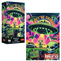 PUZZLE 1000 HALL OF HORROR UFO 12129 TREFL