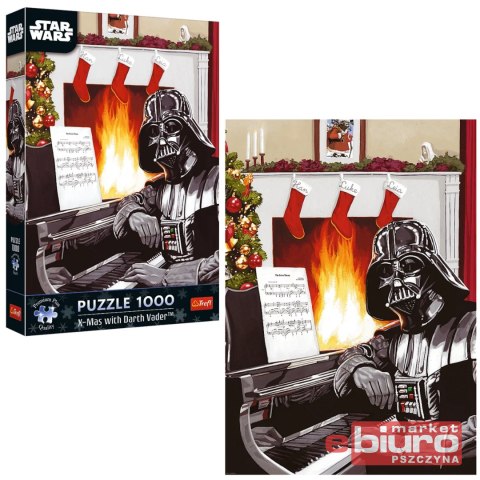 PUZZLE 1000 XMAS ŚWIĘTA Z DARTH VADER TREFL