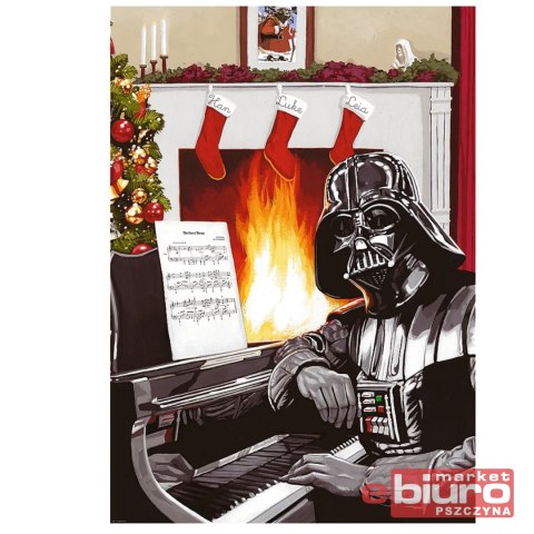PUZZLE 1000 XMAS ŚWIĘTA Z DARTH VADER TREFL
