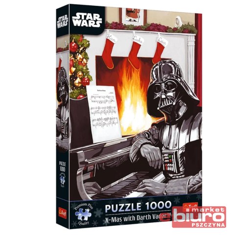 PUZZLE 1000 XMAS ŚWIĘTA Z DARTH VADER TREFL