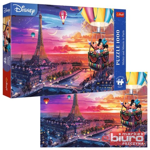 PUZZLE 1000 MICKEY I MINNIE W PARYŻU 10917 TREFL