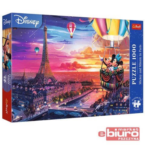PUZZLE 1000 MICKEY I MINNIE W PARYŻU 10917 TREFL
