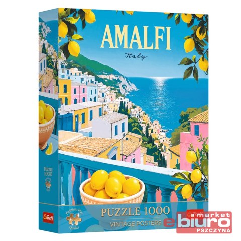 PUZZLE 1000 NOC AMALFI WŁOCHY 12136 TREFL
