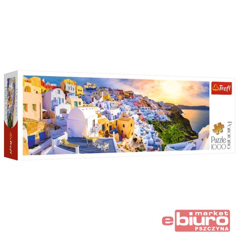 PUZZLE 1000 PANOR ZACHÓD SŁOŃCA NA SANTORINI 29054