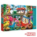 PUZZLE 1000 PREMIUM PLUS TEA TIME ŚWIAT PTAKÓW TRE