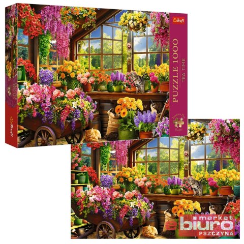 PUZZLE 1000 TEA TIME PRZYGOTOWANIA DO WIOSNY TREFL