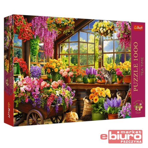 PUZZLE 1000 TEA TIME PRZYGOTOWANIA DO WIOSNY TREFL