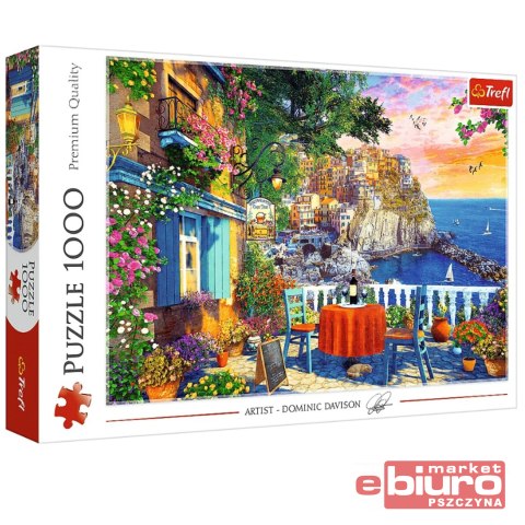 PUZZLE 1000 WIDOK NA CINQUE TERRE 10776 TREFL